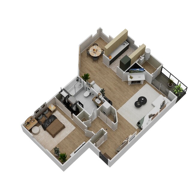 Floorplan - Sycamore Hills Apartments