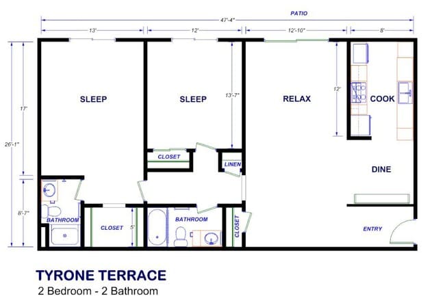 Interior Photo - Tyrone Terrace