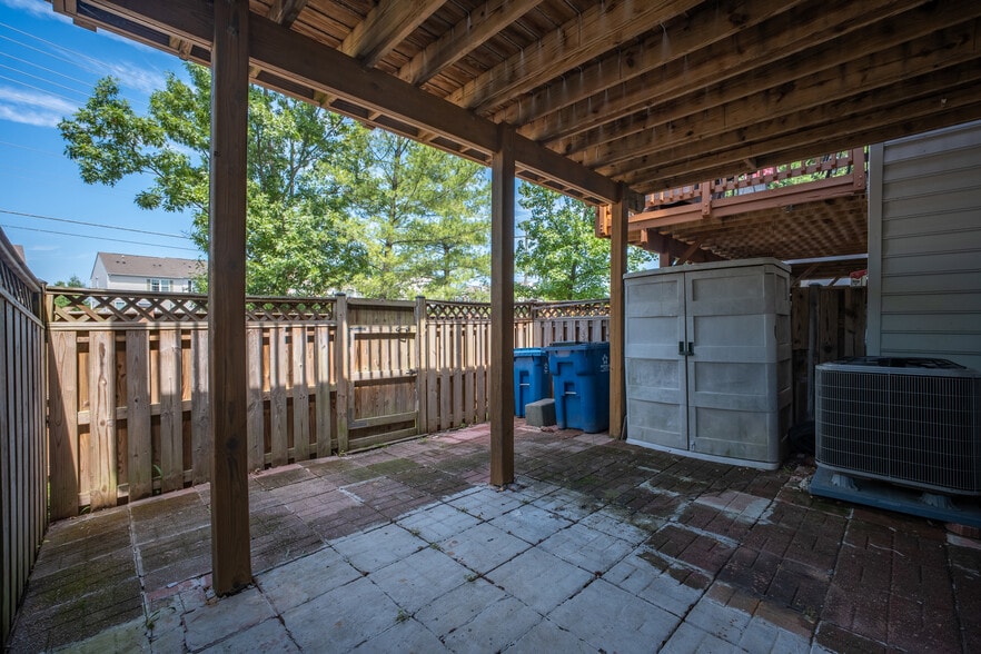 backyard - 6228 William Edgar Dr