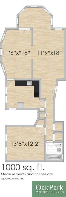 Floorplan - 173-181 N. Grove Ave.