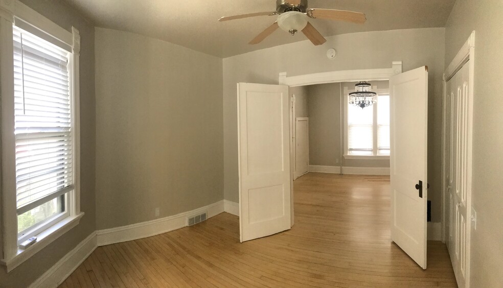 Larger bedroom, off dining room. - 1233 Jenifer St