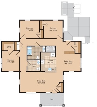 Floorplan - Laurel Estates