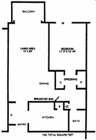 1BR/1BA - Marquee on 5th