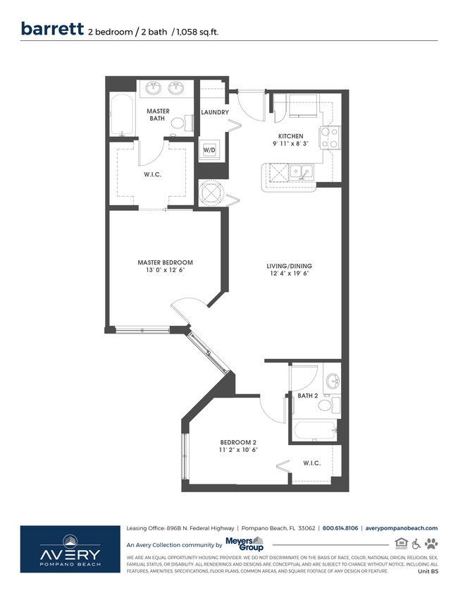 Floorplan - Saba Pompano Beach