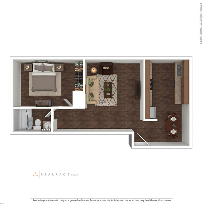 Floorplan - The Daynor Apartments