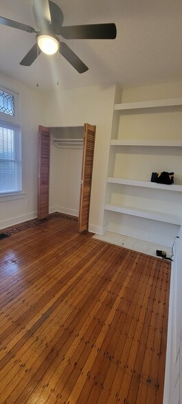 Empty bedroom 1 - 614 E 12th Ave