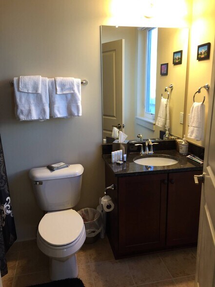 Guest bath vanity - 1247 W 75th St