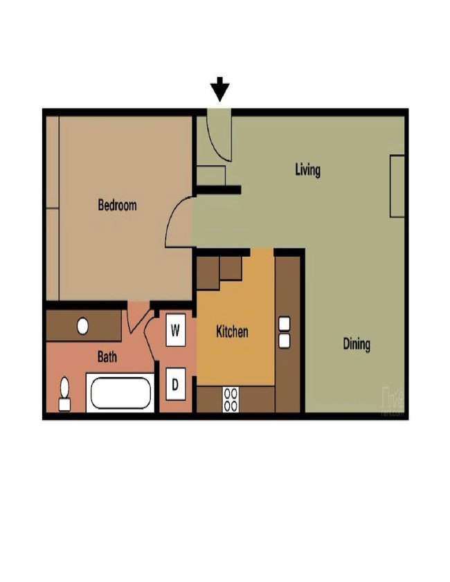 Floorplan - Athens Townhomes