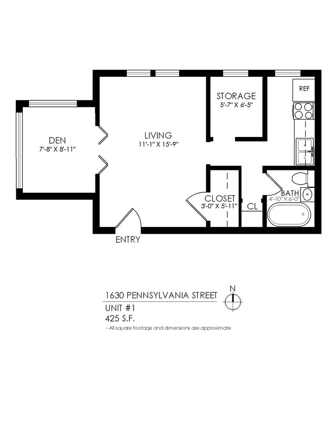 Floorplan - 1630 Pennsylvania