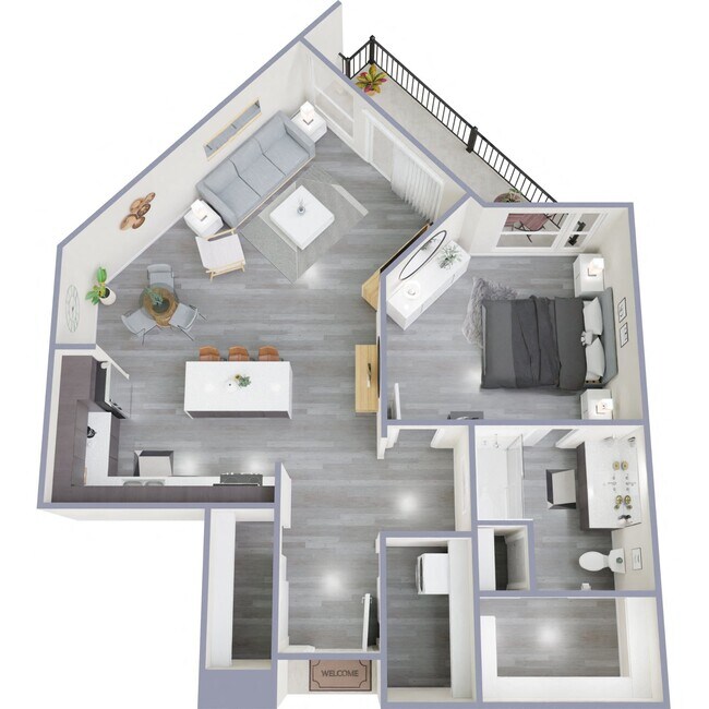 Floorplan - Rendezvous Urban Flats