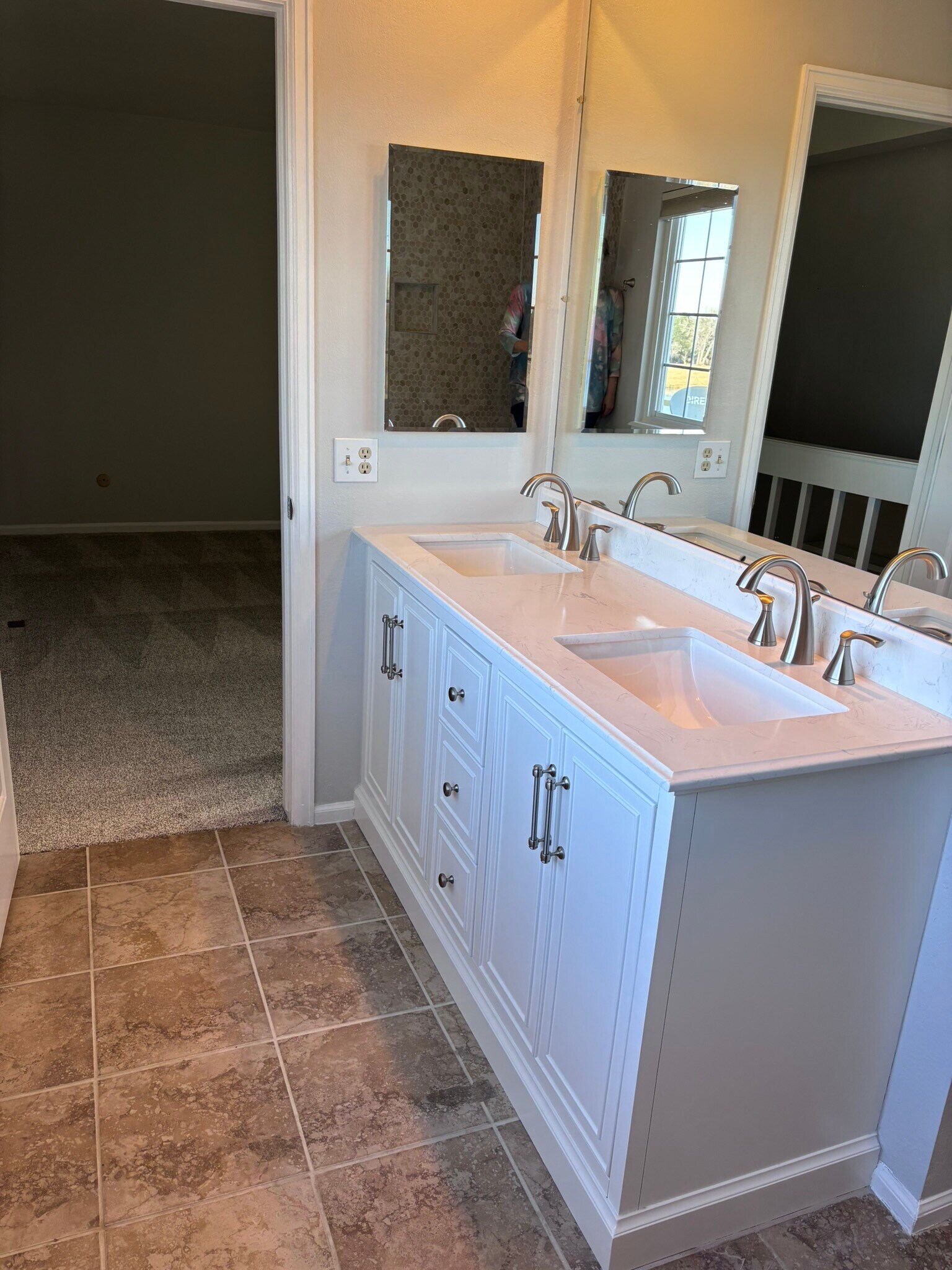 Brand new double sink vanity! - 2172 S. Victor St.