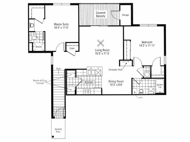 The Kensington II - Gateway Crossing Apartment Homes