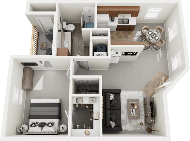 Floorplan - EMERALD EDGE APARTMENTS