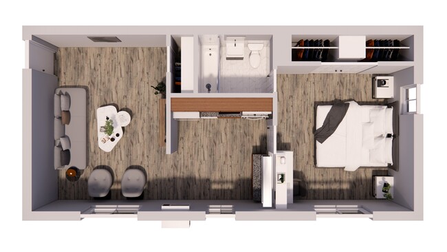 Floorplan - Creek Road Apartments