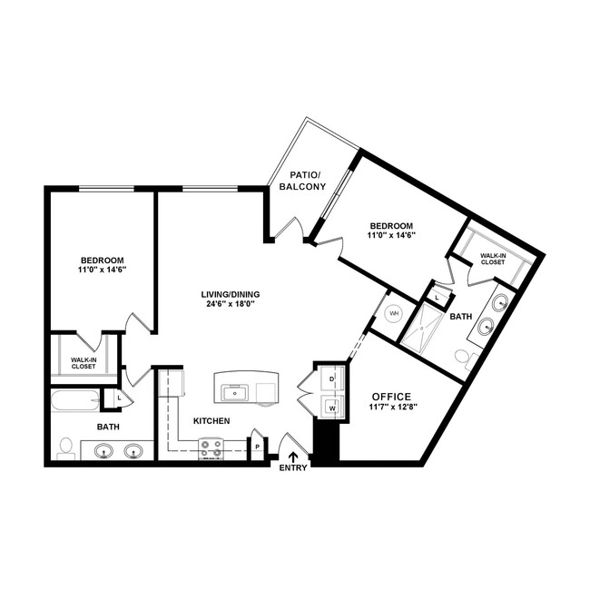 Floorplan - Cortland Allen Station