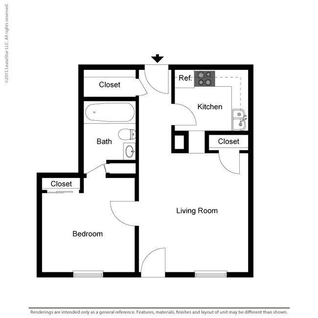 Floorplan - Harrisburg Square Apartments