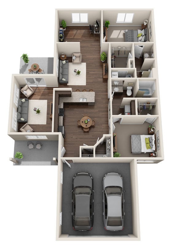 Floorplan - Redwood Brownsburg