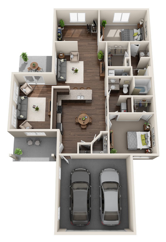 Floorplan - Redwood Canal Winchester