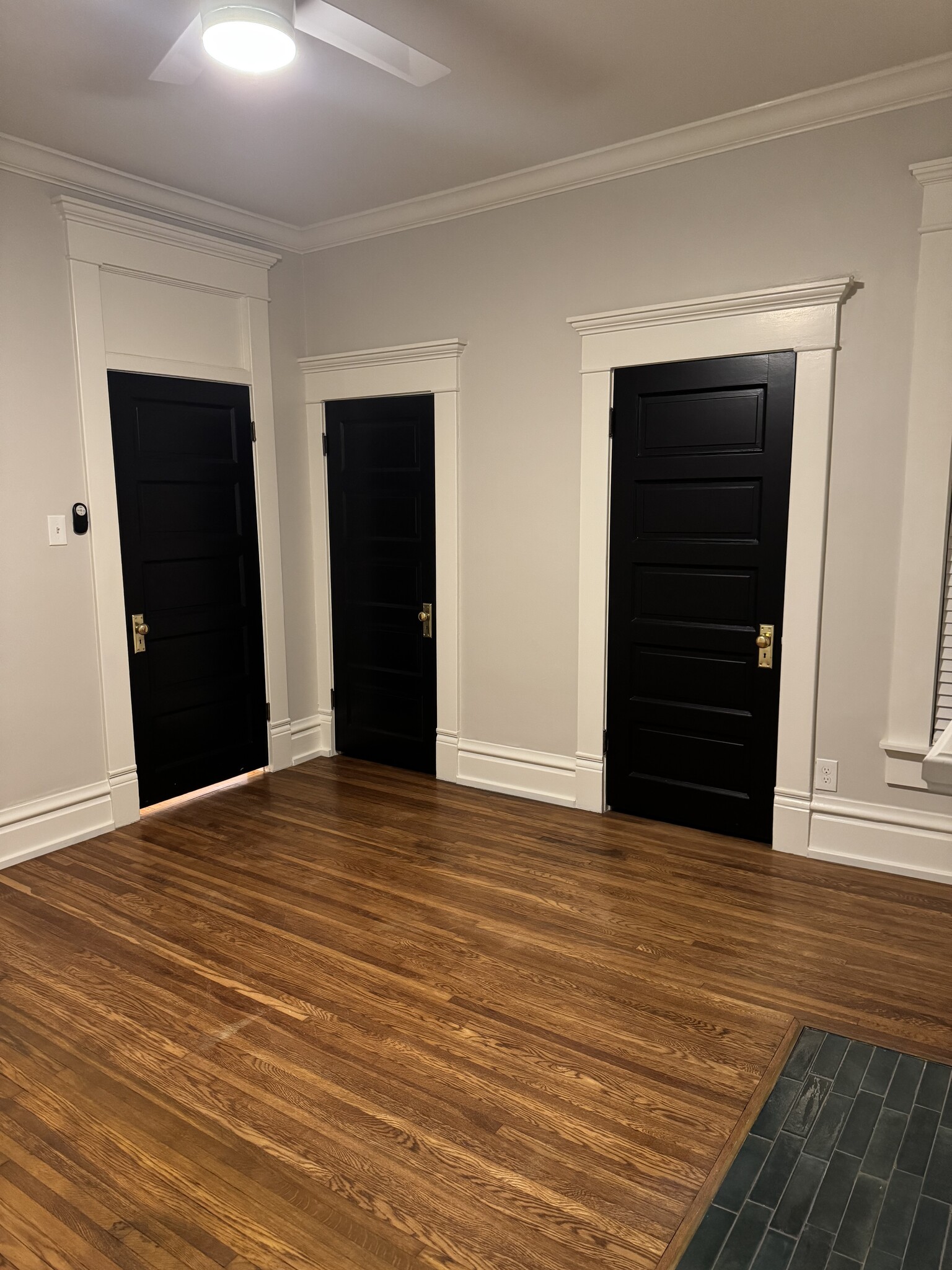 Second floor bedroom with 2 closets - 1049 Franklin Ave