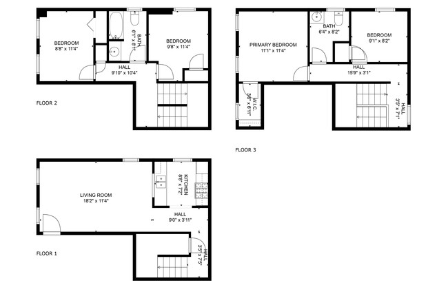 Floorplan - Tioga Garden Apartments