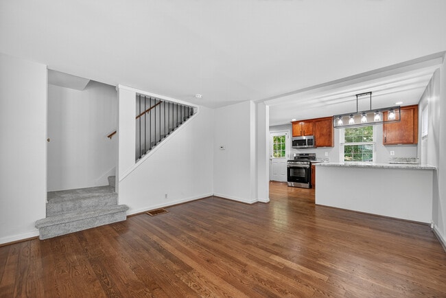 Two Town Living Room - Erie Townhomes