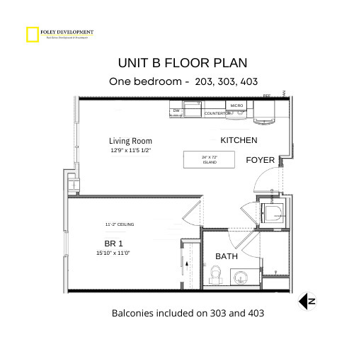 PLAN B - 03 - 1BR - Asano on Ivy