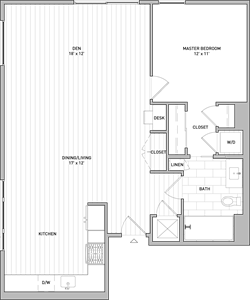Floorplan - Domain Weho