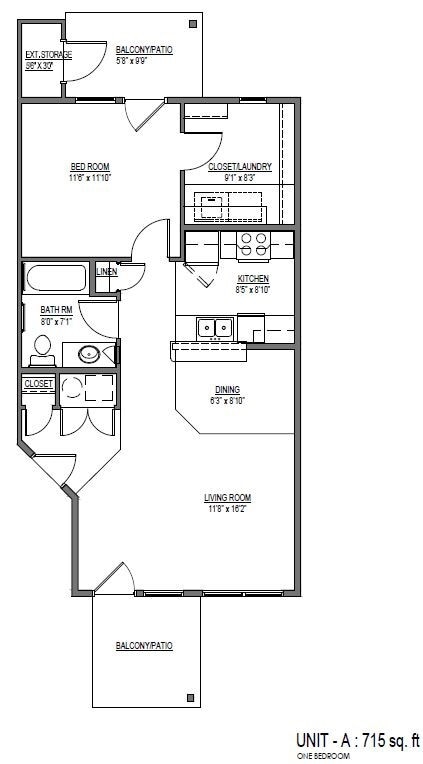 Floorplan - The Bluffs at Walnut Creek