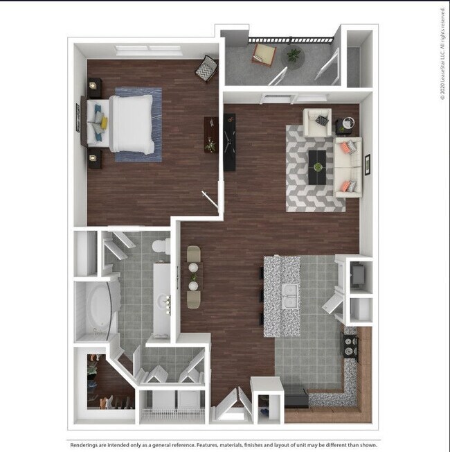 Floorplan - Fitzhugh Urban Flats