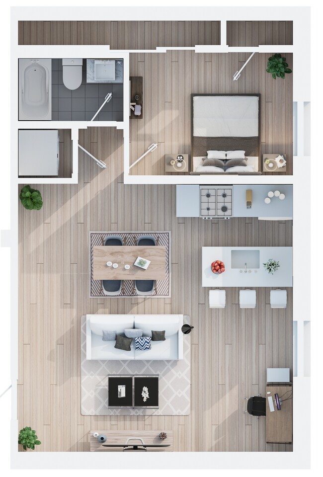 Floorplan - Colonial Flats