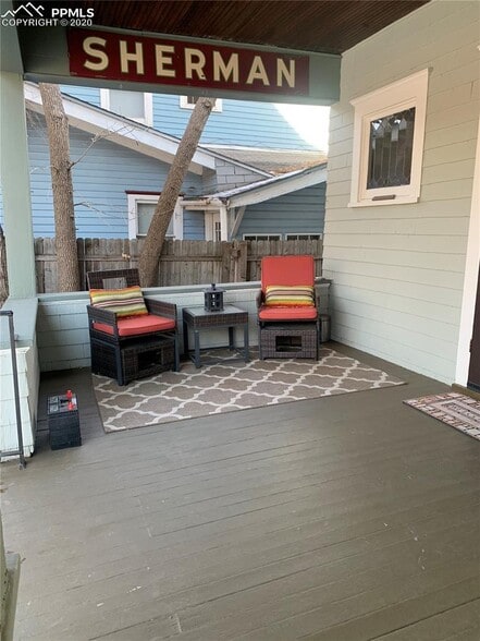 front porch - 119 Cheyenne Blvd