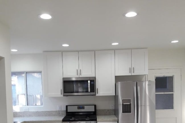 Recessed Kitchen Lightng - 512 N Lucia Ave