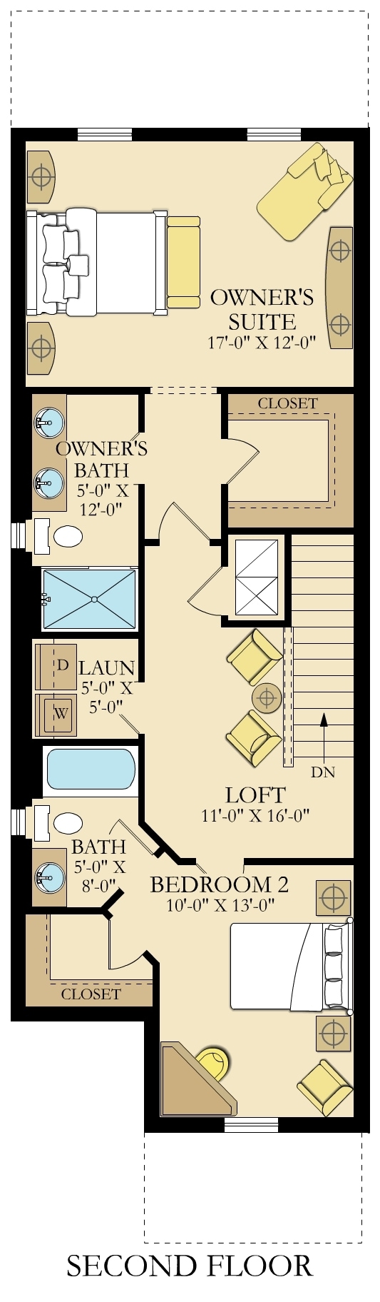 Floorplan - Bryant Square Rental Homes