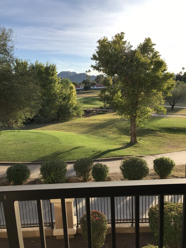 View of Stonecreek Golf Course from 2nd floor condo balcony - 11640 N Tatum Blvd