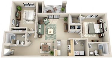 Floorplan - The Oaks of St. Clair