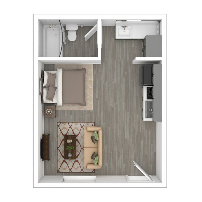 Floorplan - Flats at Market Street