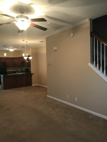 Huge living room off of kitchen w fireplace - 131 Alexander Blvd