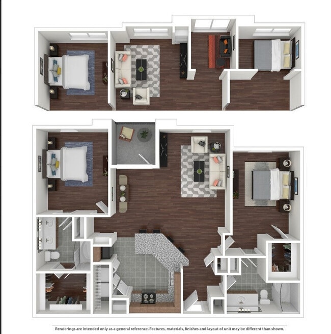 Floorplan - Fitzhugh Urban Flats