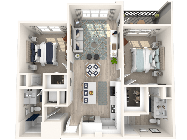 Floorplan - Altis Grand Suncoast Apartments