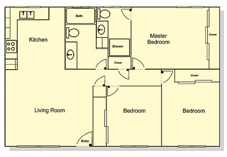 3br/2ba - Pacifica Apartments