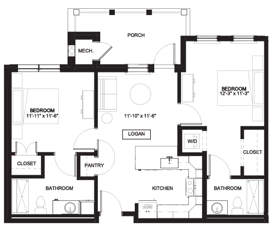Floorplan - Holbrook Acworth - Active Senior