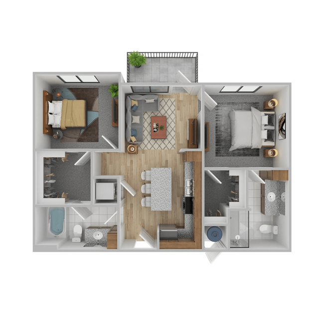 Floorplan - Cedar Grove Apartment Homes