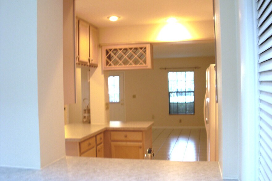 View from Kitchen to Living room - 110 N Tampania Ave