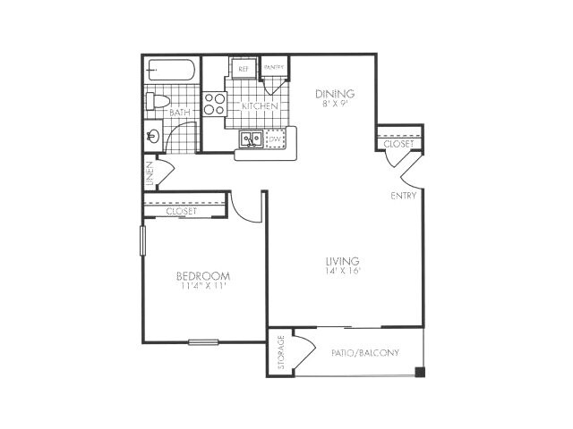 The Downtown - Flats at Five Mile Creek Apartments