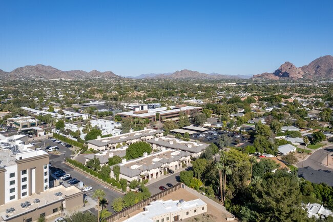 Aerial Photo - Camelback Fountains Condominiums
