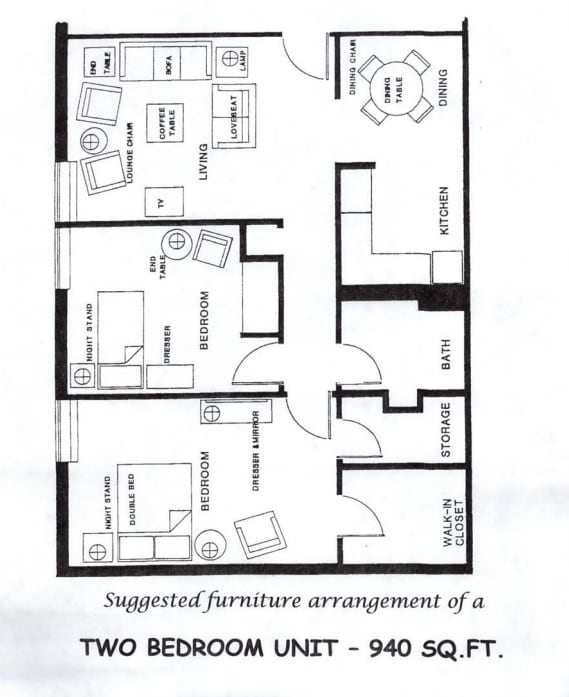 2BR/1BA - Christian Village