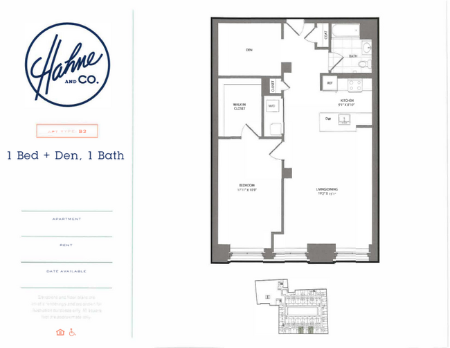 Floorplan - Hahne and Co.