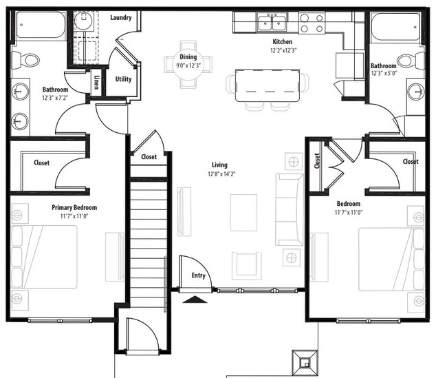 Floorplan - Ridge at Castle Rock Apartments