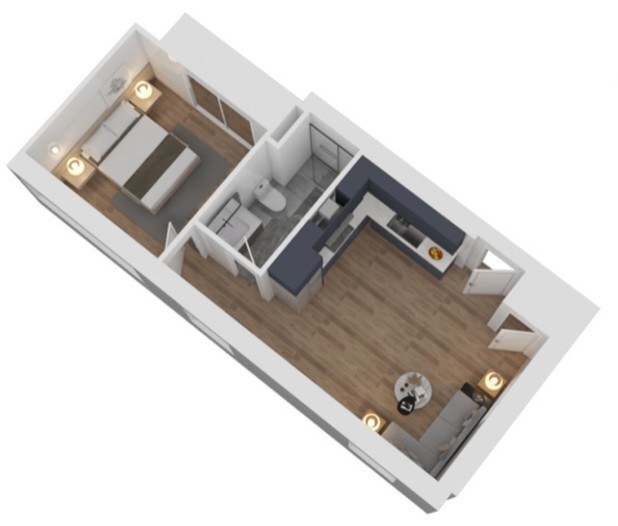 Floorplan - zTHE BROAD at Discovery District