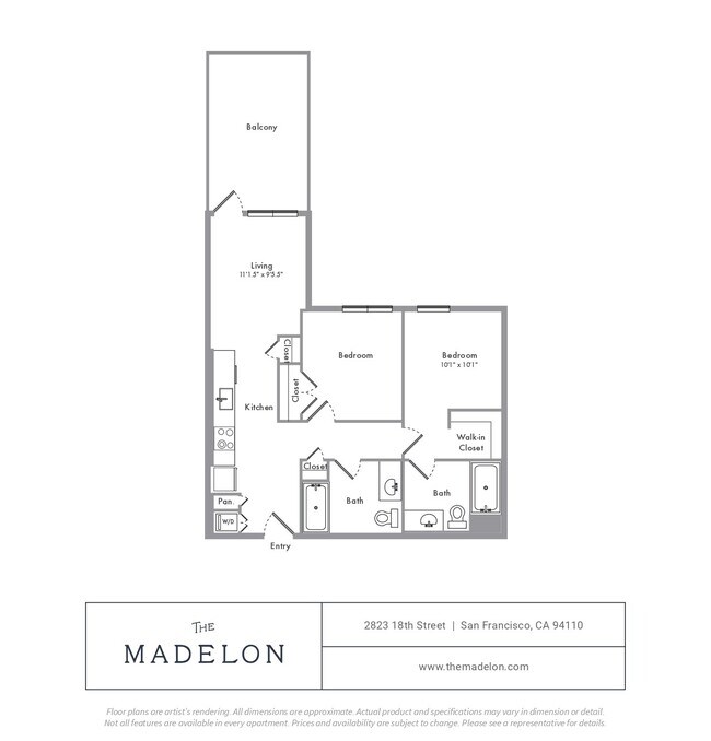 Floorplan - The Madelon